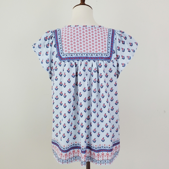 Gap Zen Flutter Sleeve Top - Picture 8 of 10